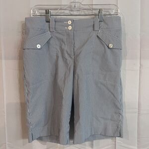 Nike Golf Shorts, blue pin strip, EUC, lightly used, sz 30/medium